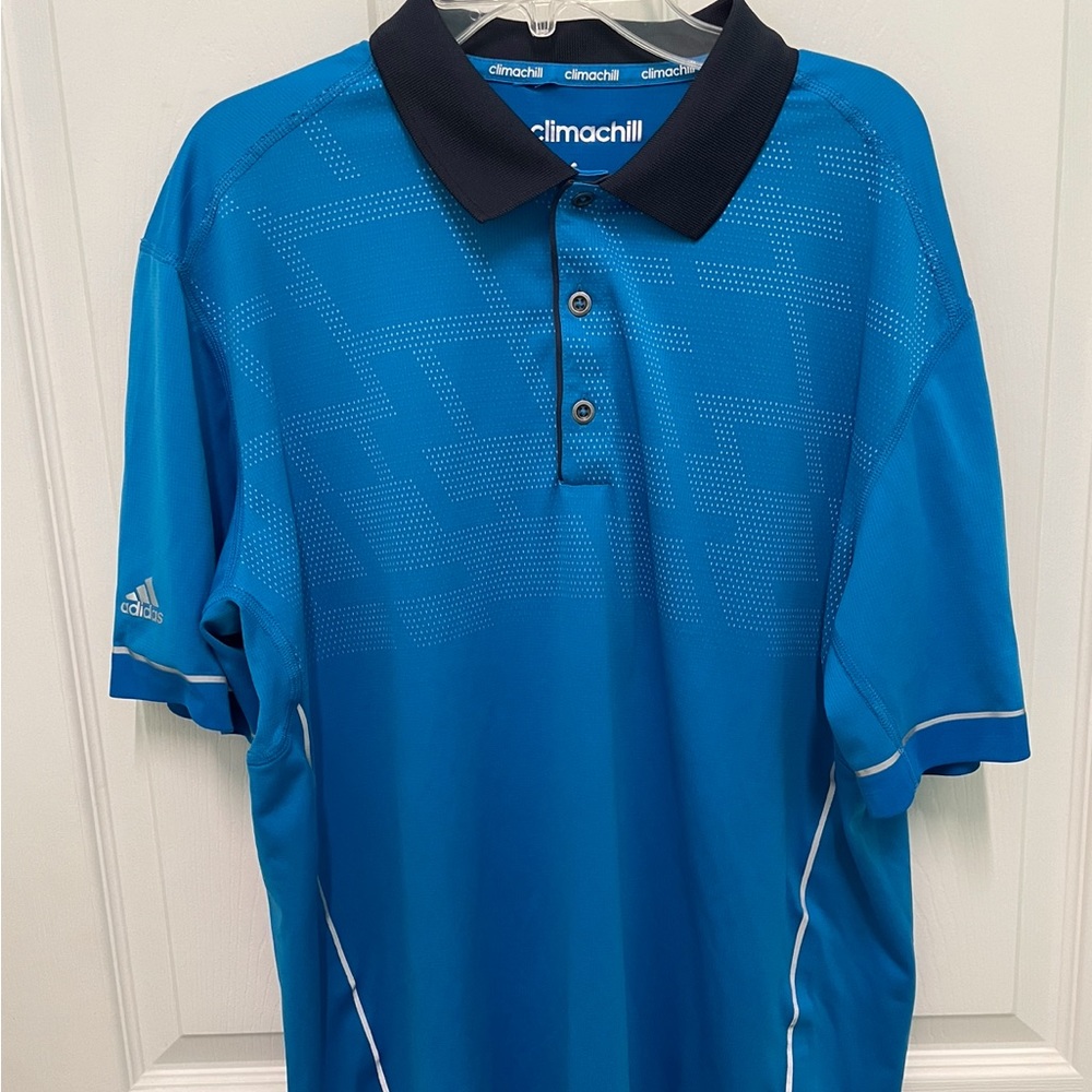 adidas mens large golf shirt